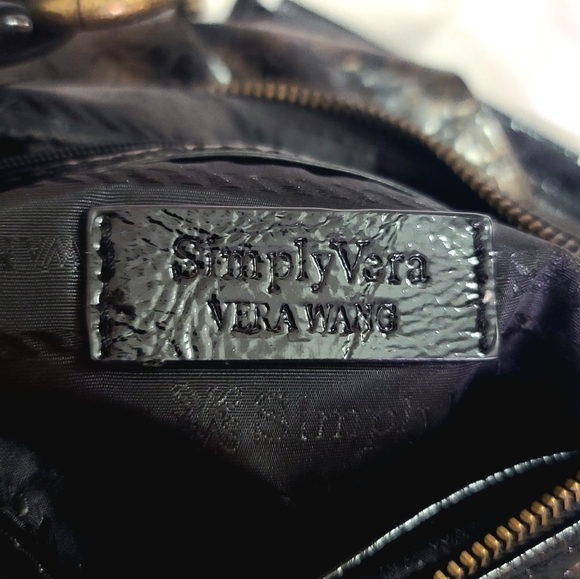 Simply Vera Wang Faux Crocodile Hobo bag - Picture 4 of 7